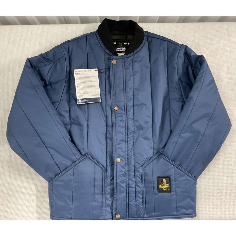 RefrigiWear Men's M 0525R Cooler Wear Fiberfill Insulated Workwear Jacket Nylon‎